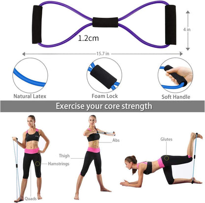 Ultimate 6-Piece Pilates Ring Set for Men & Women - Home Gym Essentials for Yoga, Stretching, and Fitness Workouts