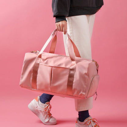 Versatile Waterproof Fitness Duffel Bag - Stylish Weekender Bag for Gym, Swim & Travel for Men and Women