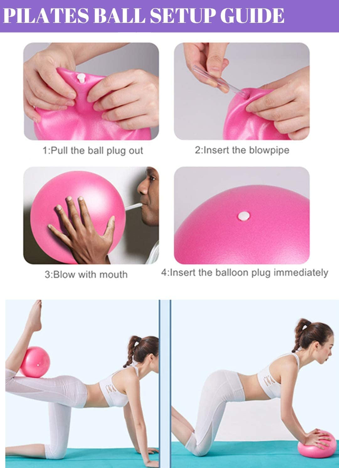 Ultimate 6-Piece Pilates Ring Set for Men & Women - Home Gym Essentials for Yoga, Stretching, and Fitness Workouts